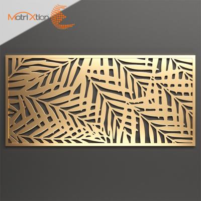 China Easily Assembled Laser Cut Metal Fencing Panel Fence And Gate Fencing Trellis for sale