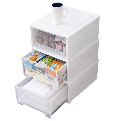 China Storage Drawers Cabinet Box Organizer Container Hot Sale Large Capacity Plastic Storage Cabinet With Drawers for sale