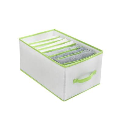 China Home Organizer Dividers Mesh Clothes Storage Boxes Single Drawer Style Viable Compartment Storage Box for sale