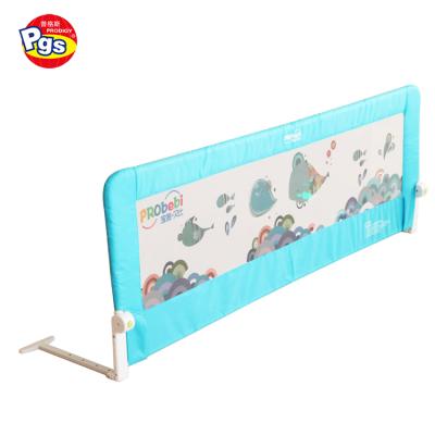 China PP+Oxford fabric+ Nylon+ Iron+ powder spraying new design for baby kids safety cot guard rails bed plastic guard for sale