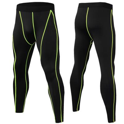 China Wholesales Sweatpants Men's Breathable Fitness Running Training Pants Amazon Breathable Quick Dry Gaiters Elastic Tights Tights for sale