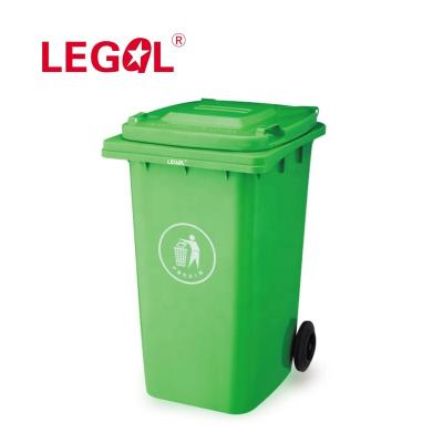 China Sustainable 360l 96 Gallon High Street Custom Sanitation Trash Can for sale