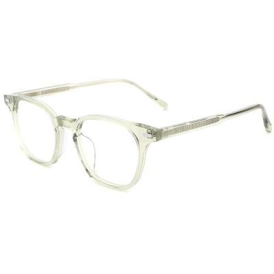 China Blue Light Blocking Frame Anti Reading Glasses Woman Fashion Computer Glasses Computer Glasses Acetate Optical Glasses for sale