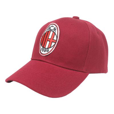 China breathable & Custom Waterproof Fashion Cotton Team Sport Football Club Hats And Fans Cap for sale