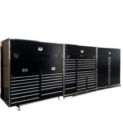 China Garage Shop Tools Metal Storage Garage Work Bench Tool Box Chests Roll Cabinet for sale