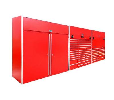 China Heavy Duty Car Repair Garage Workshop Garage Cabinet With Wheels Steel Garage Tool Cabinet Custom for sale