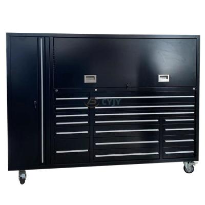 China Garage Storage Tool Cabinet / Workshop Garage / Steel Modular Desk and Drawers Tool Box for sale