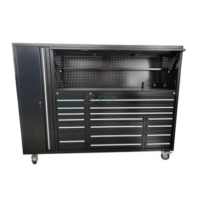 China High Quality Garage Workshop 20 Drawers Tool Cabinet With Wheels Rolling Tool Box With Handle for sale