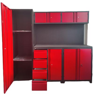 China Garage Shop Tools Factory Workshop Hot Sale Roller Cart Tool Storage Trolley Chest Cabinet Workstation for sale