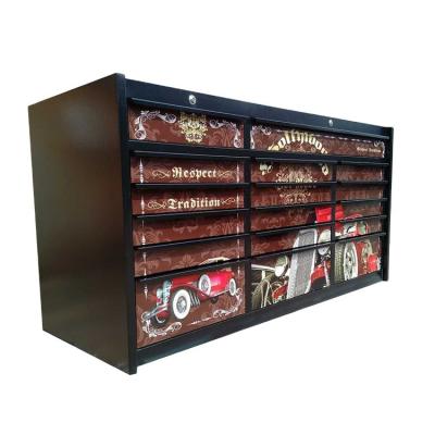 China New Cold Rolled Steel Plate Professional Heavy Duty Tool Cabinet In 72 Inch With Cartoon for sale