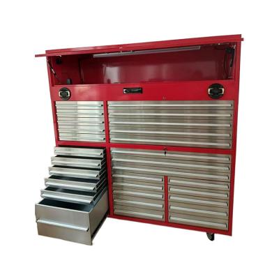 China Garage Shop Tools Customized Garage Workshop Drawer Workshop Cart With 29 Drawer Tool Cabinet With Tool Kit Cabinet With Stainless Steel for sale