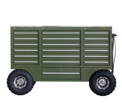 China Heavy Duty Professional Pit Cart Chest Tool Tool Box Cabinets Multi-Function Tool Cabinets for sale