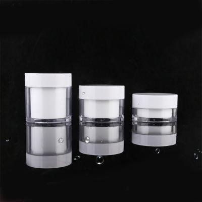 China Other Plastic Round Premium Empty Cosmetic Bottles And Jars For Cosmetic Creams for sale