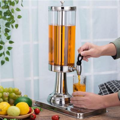 China Real PC beer dispenser with copper tap for sale