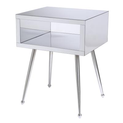 China (Other) COOLMORE MIRROR END TABLE Adjustable NIGHTSTAND END&SIDE MIRROR TABLE for sale