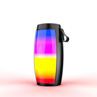 China Mini Dj Party Bass Wireless Portable LED Flashing Light BURN Gift Outdoor Smart Noise Led Colorful Light Pulse Portable Bt5.0 Speaker for sale