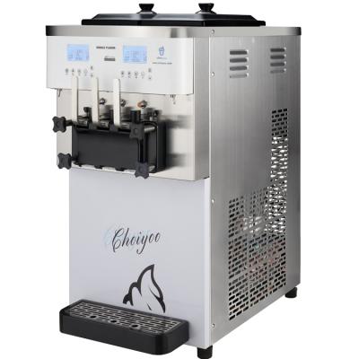 China Snack factory table top serving frozen yogurt machine CY2230T commercial soft ice cream making machine for sale for sale