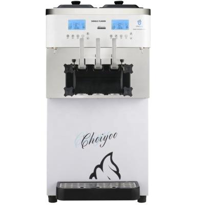 China Mini Snack Factory Table Top 3 Flavor Soft Ice Cream Frozen Yogurt Machine CY2230T For Sale for sale