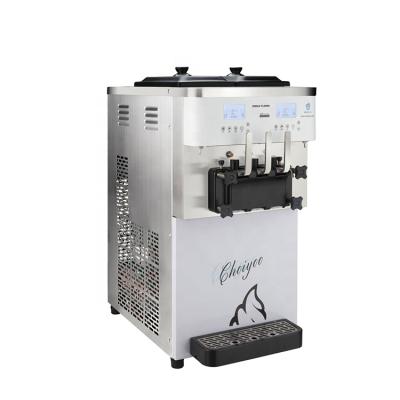 China Snack Factory 2000W 30 Liter Mini Tabletop Soft Top Ice Cream Machine CY2230T For Ice Cream Chain Store for sale