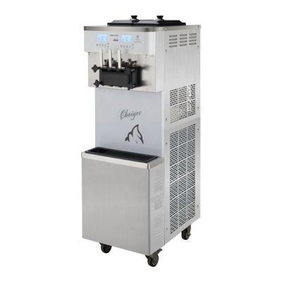 China 2021 Good Quality Snacks Factory China Supplier Manufacture Floor Standing Soft Ice Cream Machine Wholesale for sale