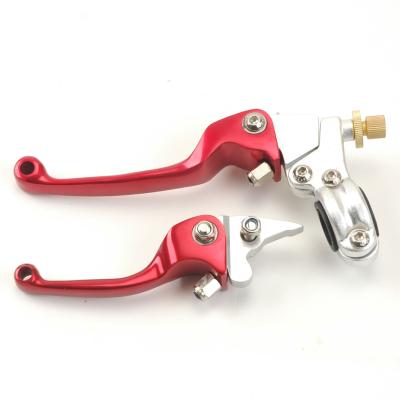 China Aluminum Alloy Motorcycle Brake and Clutch Folding Lever For Dirt Bike Pit Bike WR CRF KLX YZF RMZ for sale