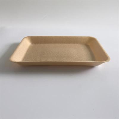 China Food PLA Biodegradable Plastic Foam Disposable Food Packaging Tray for sale