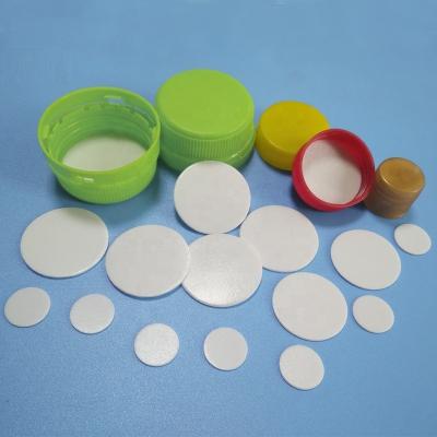 China Non Spill Customized Food Grade EPE Foam Cap Seal Gasket Liners For Jar Bottle Seal for sale