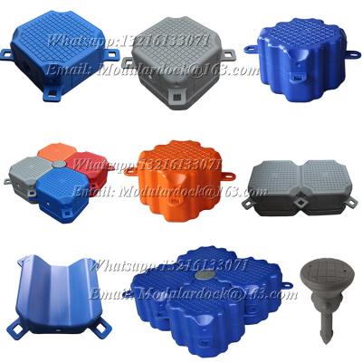 China Customized Plastic Mould HDPE Floating Dock Pontoon Blow Molding for sale