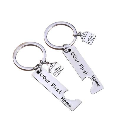 China Custom Fashion Personalized Zinc Alloy Metal Key Chain for sale