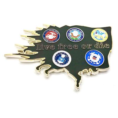 China Europe Wholesale High Quality Cheap Challenge Coins Bulk Custom Challenge Coin for sale