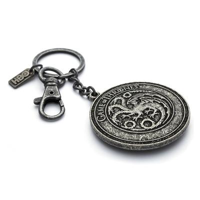 China Bargain Price Metal New Metal Type Key Chain Custom Iron Car Keychains for sale