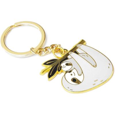 China Metal Sell Well New Type Mute Key Chain Metal Arts And Unlock Promotional Security Keychains for sale