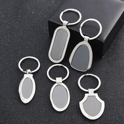 China Promtional Direct Selling High Quality Customized Metal Blank Bottle Opener Key Chain With Laser Engraving Logo for sale