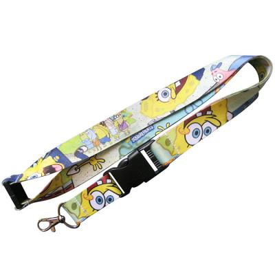 China Cheap Wholesale Europe Price Custom Personalized Logo Sublimation Polyester Lanyard Neck Straps for sale