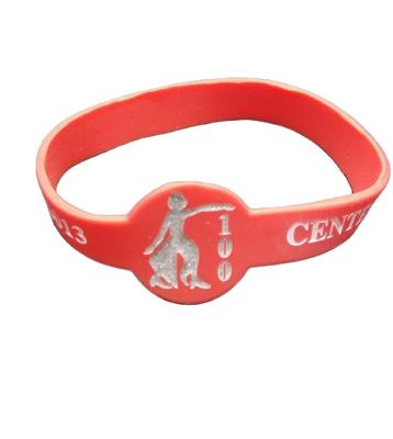 China Hot Selling Europe Custom Blank Silicone Sports Wristband Custom Event Wristbands for sale