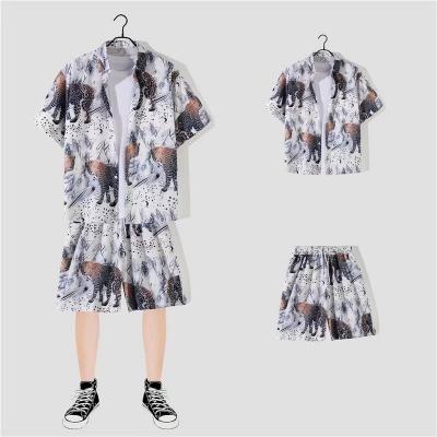 China Latest Breathable Trending High Quality Custom Printed T Shirts And Designs Summer Beach Shorts Sets Tracksuits Jogger Mens Gyms Suits for sale