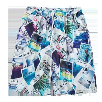 China Breathable Temperature Change Discoloration Mens Beach Shorts Color Changing Swim Shorts Swim Trunks Water Sports Surf Swimming Shorts for sale