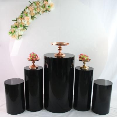 China Iangel Modern Square Hot Sale Custom Wedding Design Decoration Acrylic Pedestal Display for sale