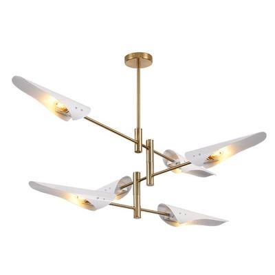 China Nordic simple modern light luxury home living room celebrity web lamps personality bedroom creative chandelier Nordic simple chandelier for sale