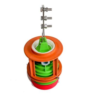 China Screw Fishing Lamp Holder Above Water Quartz Metal Halide Fishing Lamp 4000w Light Holder for sale