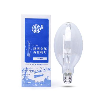 China High quality 400W MH elliptical white light quartz glass metal halide lamp hid lamp for sale