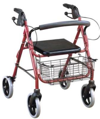 China DELUXE ALUMINUM ROLLATOR for sale