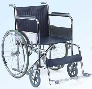 China STEEL WHEELCHAIR(LOADAGE:100KGS) for sale