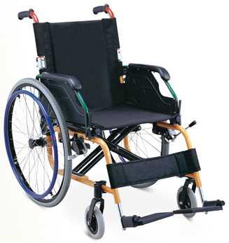 China ALUMINUM WHEELCHAIR(LOADAGE:100KGS) for sale