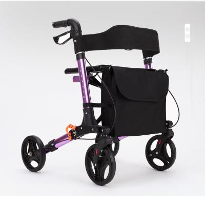 China ALUMINUM ROLLATOR, FOLDING ROLLATOR WALKER. for sale