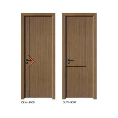 China Durable Customizable Classic Brown Decorative Hotel Manual Door Aluminum Alloy Sliding Door for sale