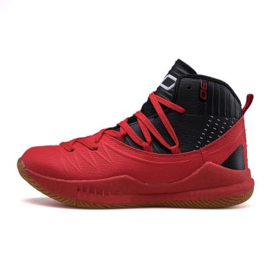 China Retro Shock-absorbent Teens Basketball Shoes Mens Sneakers Boys Air Basket Shoes Outdoor Sports Boots Top Anti-Slip Trainer Women Summer 12 High Top for sale