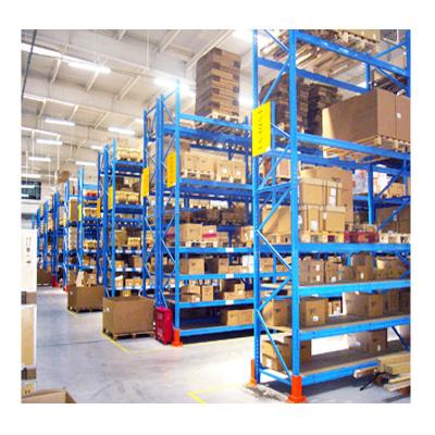 China HUAWU Warehouse Storage System Heavy Duty Industrial Rack Shelf Steel Factory Warehouse Racking System for Stacking Racks and Shelves for sale