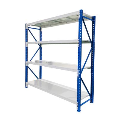 China Corrosion Protection HUAWU Factory 200KG Payload Customized Price Storage Steel Rack For Factory for sale