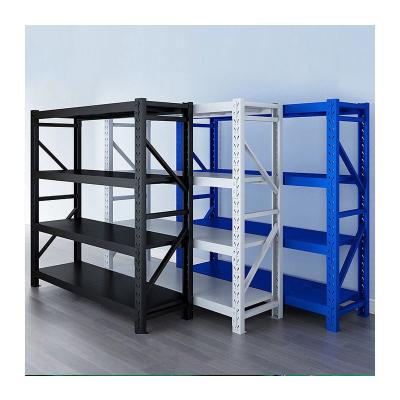 China HUAWU Warehouse Storage System Loading Capacity 500KG Per Layer Medium Duty Rack For Sale By Manufacturer for sale